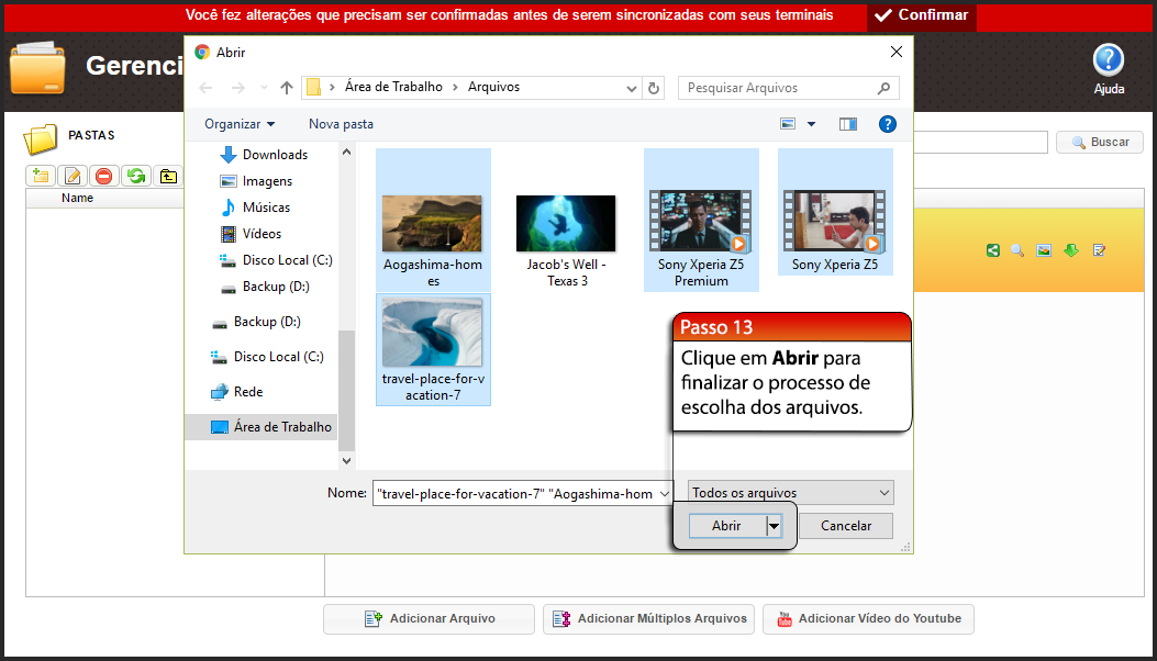 Passo 13 - Escolher arquivos (Abrir).png