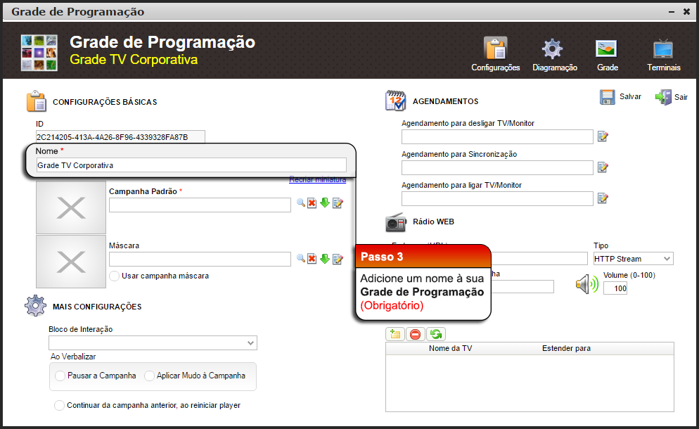 Passo 3 - Adicionar nome para a Grade de Programacao.png